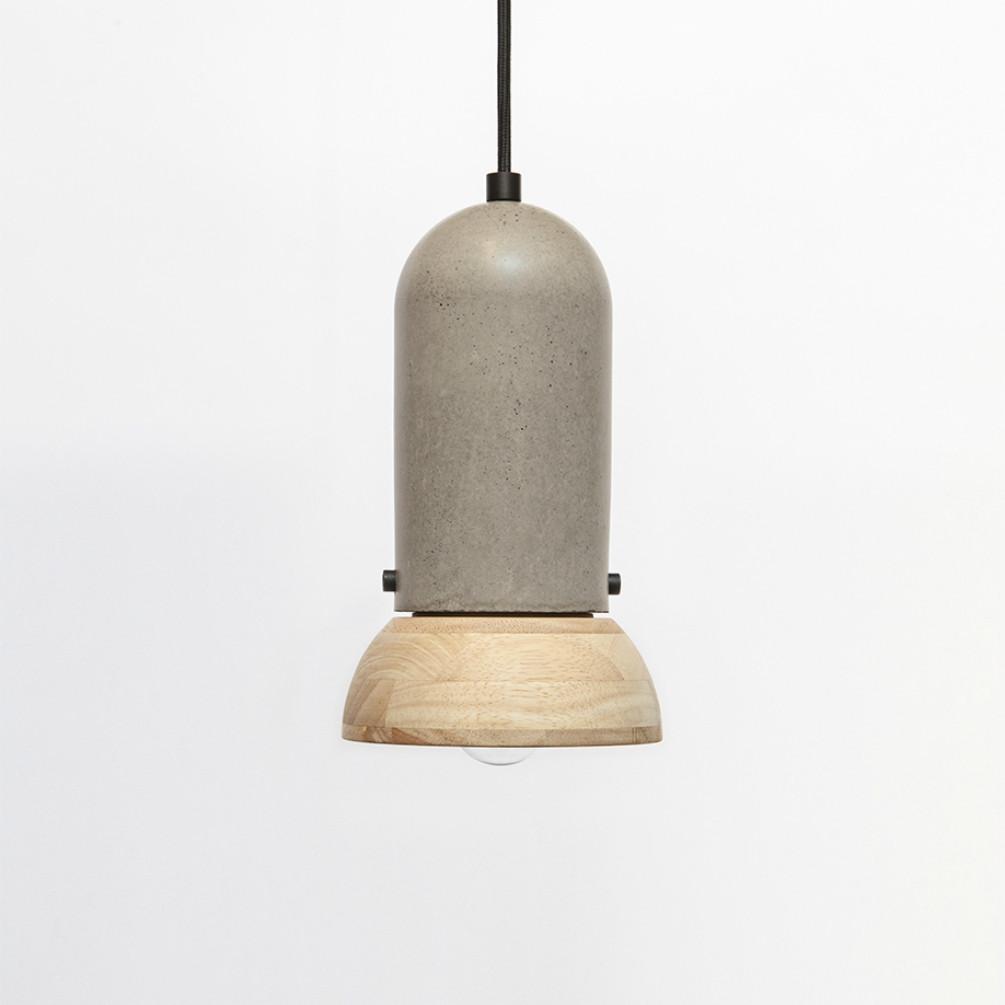 Bei Concrete & Bamboo Pendant
