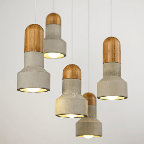 Concrete Pendant Light