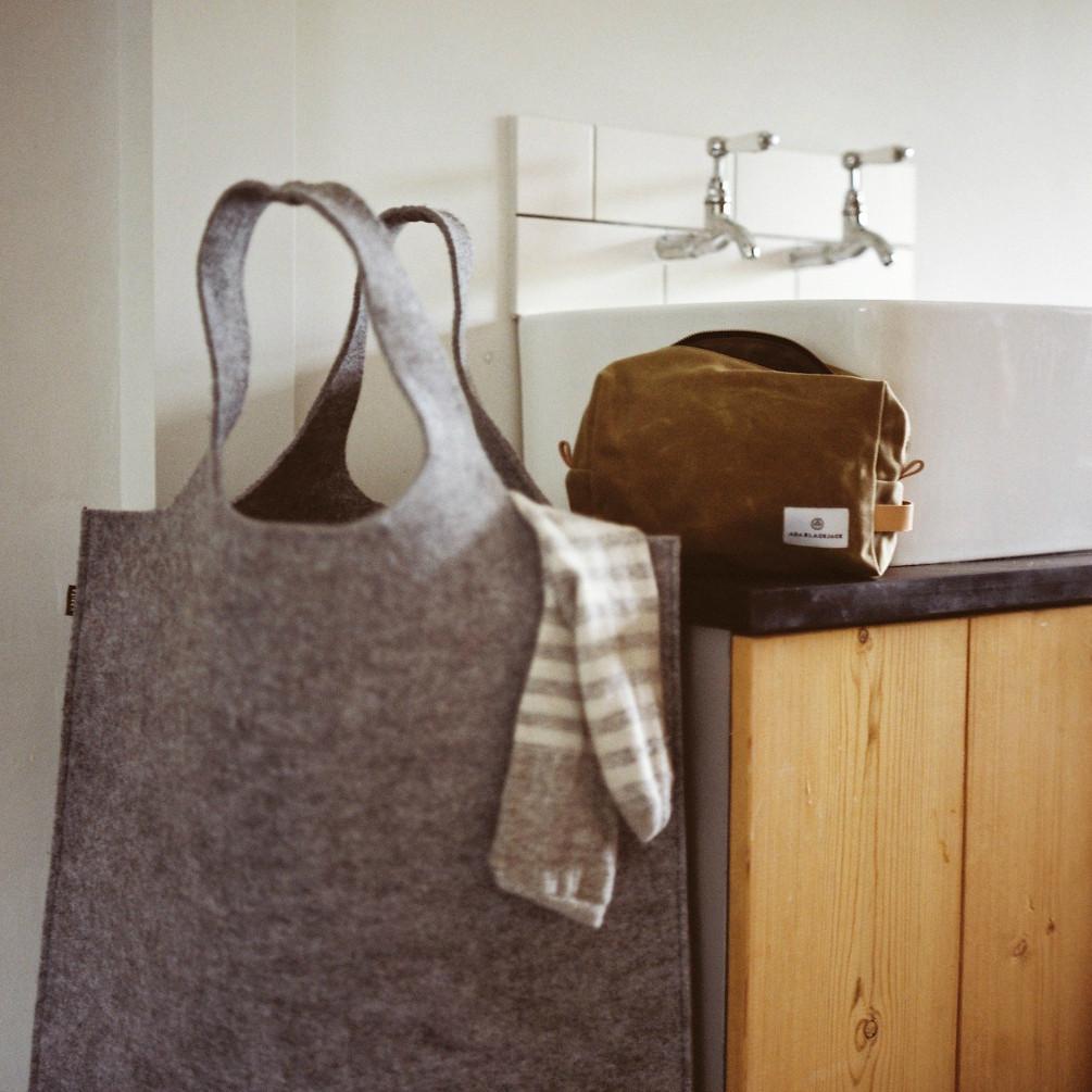 Hendee XL Laundry/Storage Bag - Light Grey