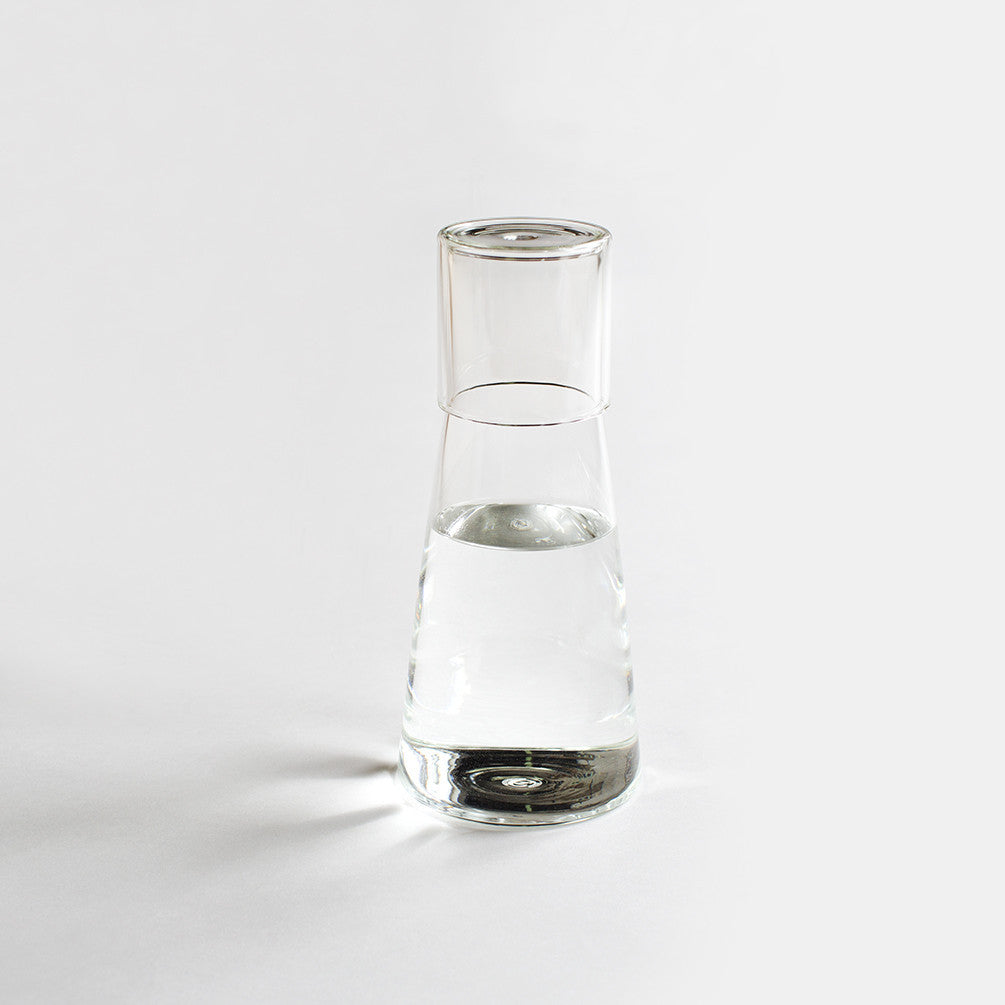 Classic Glass Carafe - With Glass Tumbler