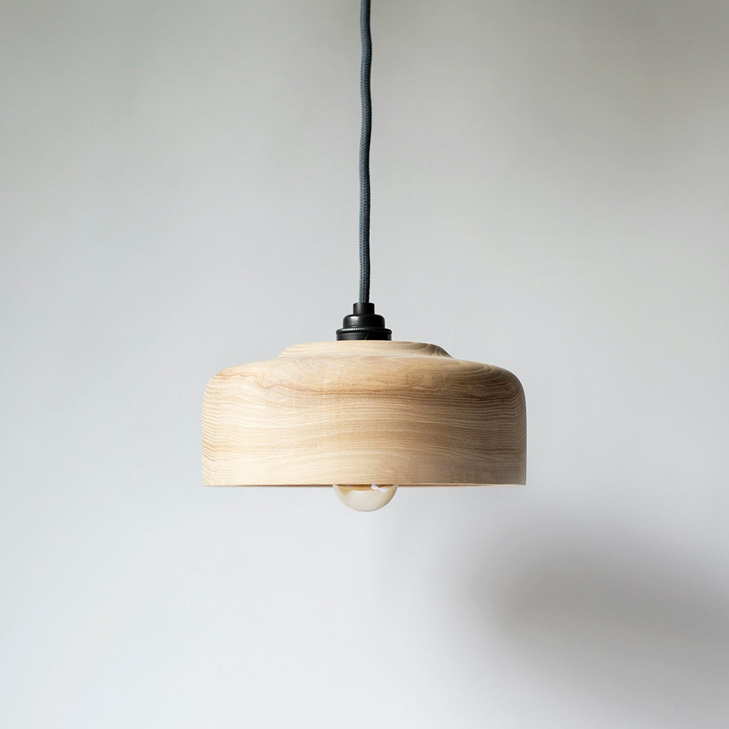 Wooden Pendant Light Shade - Ash
