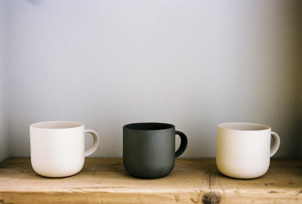 Mr & Mrs Mug - Charcoal