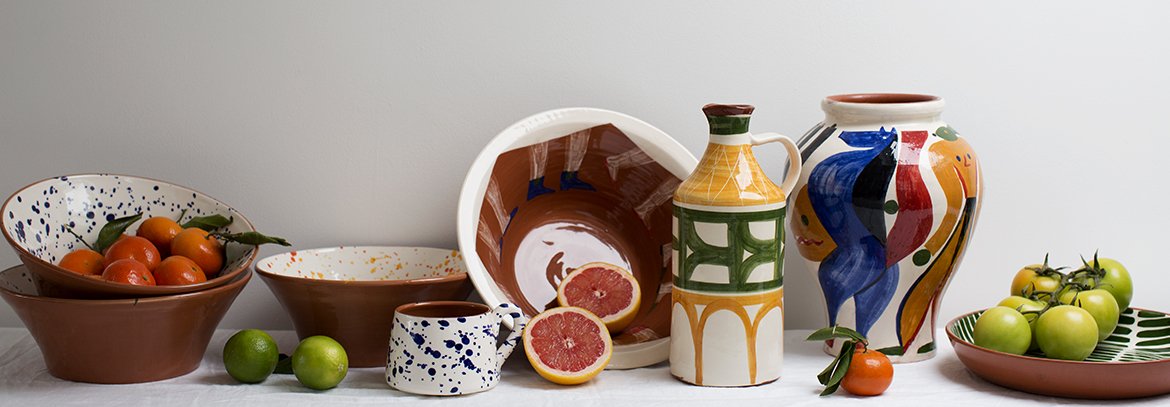 Unique Handmade Homeware Colourful Tableware